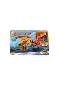 Hot Wheels - Spielzeugrennstrecke "City Pizza-Kobra-Angriff" - 