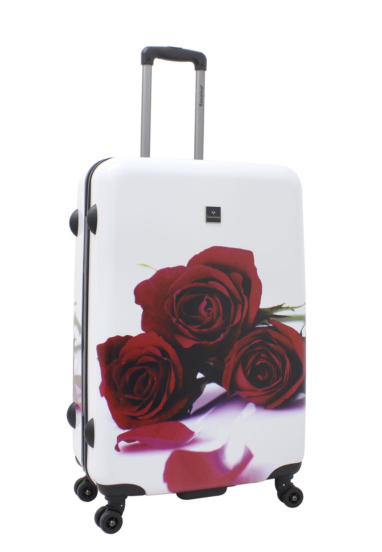Saxoline® Roses Koffer Roses Doppel-Spinner-Rädern GALERIA mit 