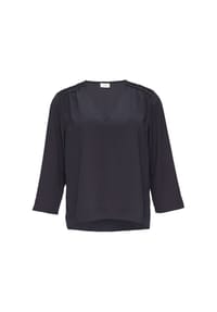 s.Oliver BLACK LABEL - Bluse, 3/4-Arm, für Damen - 5959  BLUE