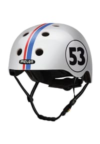 melon® - City-Fahrradhelm "All Stars", beetle - weiß