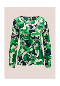 Alba Moda - Bluse - grün / marine / ecru