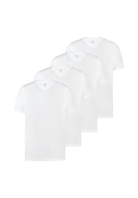 LERROS - T-Shirt 4er Pack Basic - Schwarz