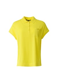 comma, - Poloshirt, Brusttasche, für Damen - 1203  YELLOW