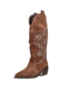 ALMA EN PENA - Leder Stiefel - Camel