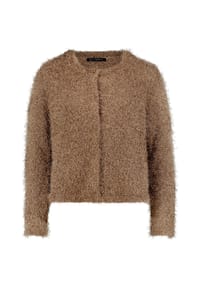 BETTY BARCLAY - Strick-Cardigan langarm - braun