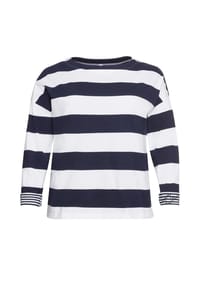 sheego - Langarmshirt - marine