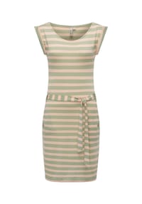 ragwear™ - Sommerkleid Tagg Stripes - Black