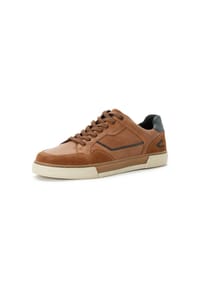 camel active - Leder Sneaker - Cognac