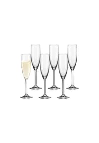 LEONARDO Sektgläser Daily 120 ml 6er Set transparent - DAILY - transparent