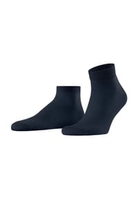 Burlington - We care Kurzsocken "Palace Street", Rippbündchen, für Herren - 2000 WHITE