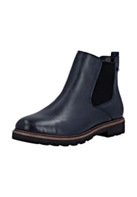 remonte® - Leder/Textil Stiefelette - Blau/Schwarz