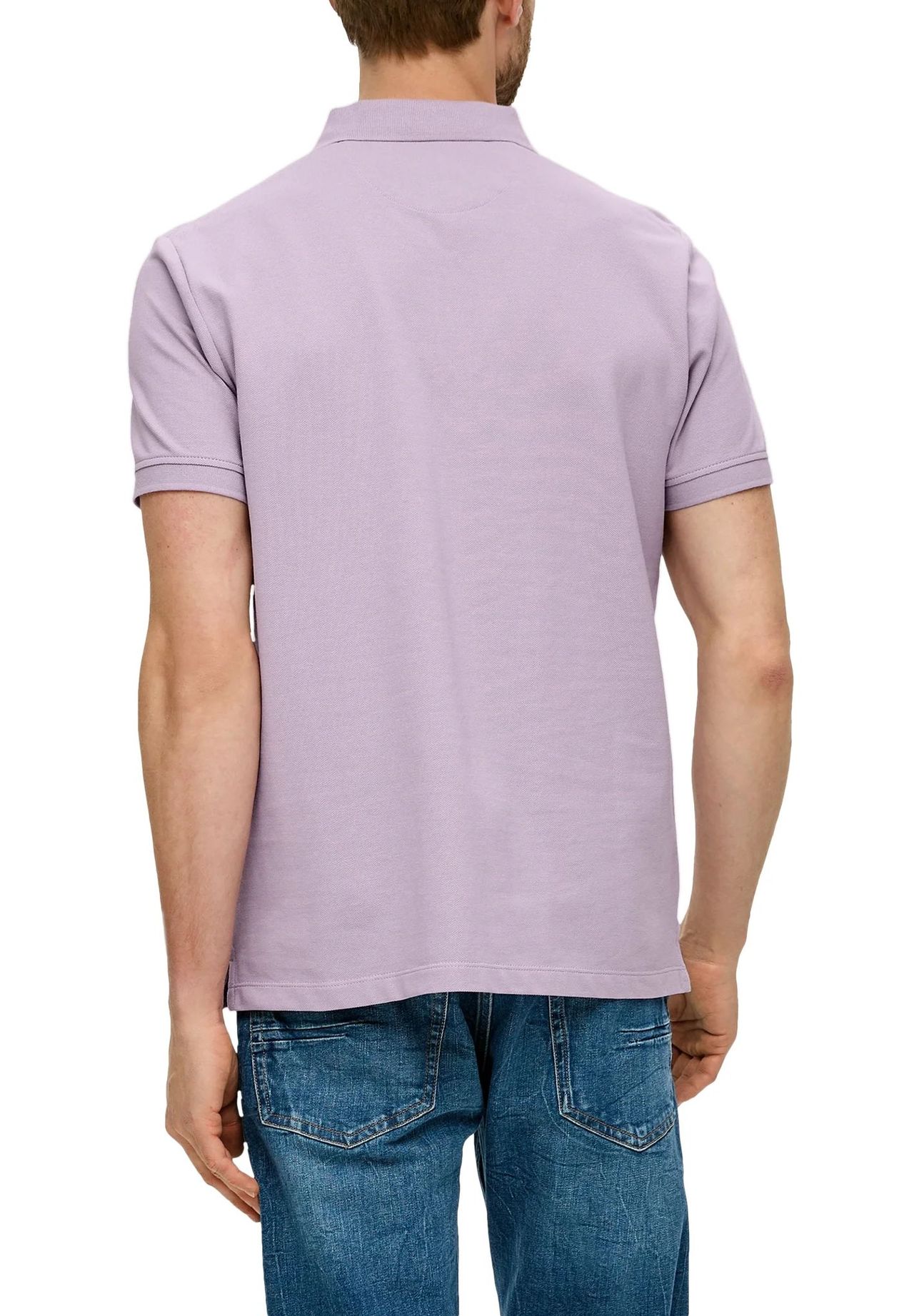 s.Oliver Poloshirt, Stickerei, Baumwolle, für Herren | GALERIA 