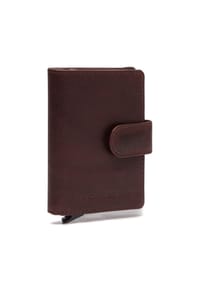 The Chesterfield Brand Prague - Prague Kreditkartenetui RFID Schutz Leder 7 cm - braun
