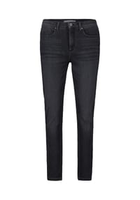 BETTY & CO - Basic-Jeans mit Waschung - Dark Grey Denim