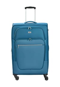 GLOBETROTTER - ITZ 4-Doppelrollen-Trolley, TSA Zahlenschloss, Emblem - BLACK