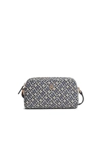 TOMMY HILFIGER GRACE - Umhängetasche, Emblem, Reißverschluss, für Damen - 0GY BLUE MONO