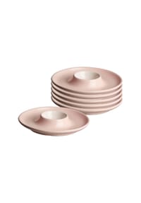 Ritzenhoff & Breker Eierteller Jasper ø 12 cm 6er Set - JASPER - grau