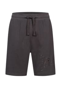 TAPOUT® - Herren Shorts normale Passform LIFESTYLE BASIC SHORTS - Anthracite/Black