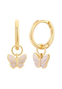 GLANZSTÜCKE MÜNCHEN - Damen Ohrringe aus 925/- Sterling Silber in Gelbgold - gelbgold
