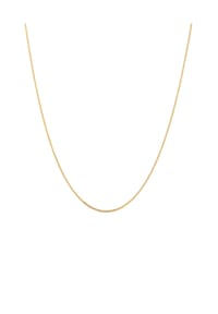elli. PREMIUM - Halskette Panzerkette Basic Klassik 585Er Gelbgold - Gold