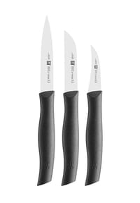 ZWILLING Messer-Set, 3-teilig - Twin Grip - SCHWARZ