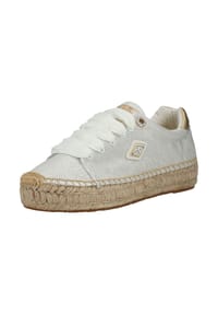 REPLAY - Lederimitat Sneaker - Weiß/Beige