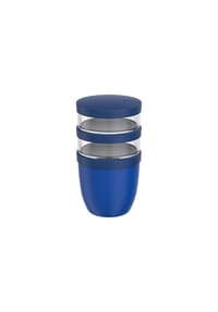 MEPAL Lunchpot Ellipse 500 ml + 2x 200 ml - ELLIPSE - altrosa