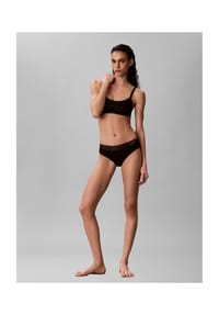 Calvin Klein - Hüftslip Modern Cotton Lace, Spitze, für Damen - UB1 BLACK