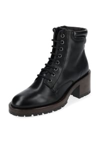 Tamaris - Leder Stiefelette - Schwarz