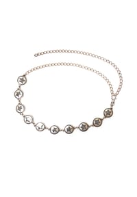 collezione alessandro® - Kettengürtel Aphrodite Made in Italy - altsilber