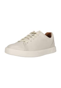 CLARKS® - Sneaker Un Costa Lace im schlichten Look mit Barfußkomfort - 1255 White Leather