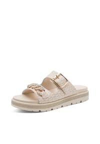 MARCO TOZZI® - Pantoletten, Schnalle, für Damen - CREAM COMB