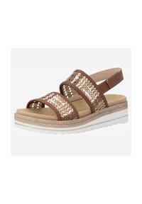 remonte® - Sandalen, Klettverschluss, für Damen - CAYENNE/BRAUN-M