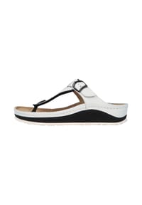 berkemann - Zehenstegsandalen Mila - Schwarz