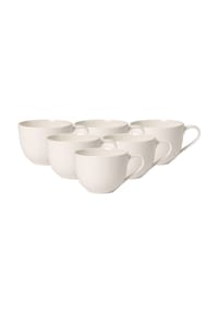 Villeroy & Boch Kaffeetassen For Me 160 ml 6er Set weiß - FOR ME - weiß
