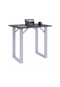 VCM. - Bartisch 110x80 cm, Tresen, Stehtisch, hoher Tisch, Bartresen, Hochtisch - Xona - Schwarz / Anthrazit