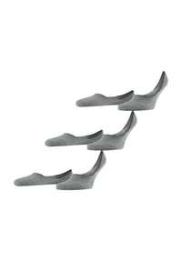 FALKE - Step Füßlinge, 3er-Pack, Medium-Cut, für Herren - 2000 WHITE