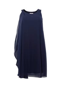 sheego - Chiffonkleid - himbeere
