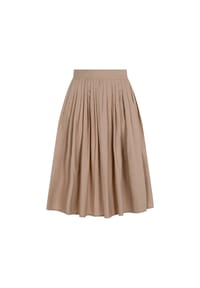 freshlions - A-Linien Rock Seraphina mit tollem Faltenwurf - Beige