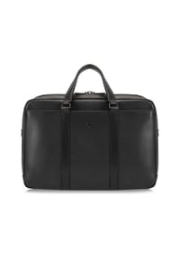 JEKYLL & HIDE Montana - Montana Aktentasche RFID Schutz Leder 41 cm Laptopfach - black