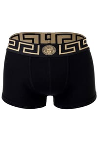 VERSACE - Herren Trunks - TOPEKA, Boxershorts, Stretch Cotton, einfarbig - Dunkelgrau