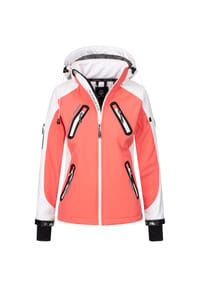 Rock Creek - Jacke Softshell - Coral