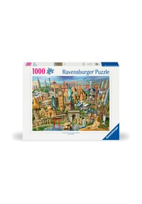 Ravensburger - Puzzle "Sehenswürdigkeiten weltweit", 1000 Teile - 
