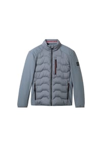 TOM TAILOR - Jacke Steppjacke mit Stehkragen - blau