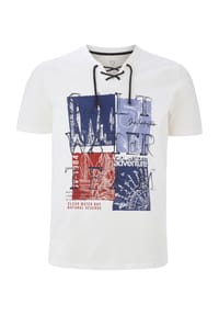 JAN VANDERSTORM - T-Shirt KARLFRIED - weiß