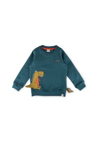 sigikid® - Sweatshirt Dino Fun ,  für Kinder - blau