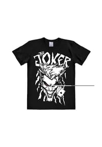 LOGOSHIRT® - T-Shirt Easyfit Batman - Joker Aces - black