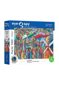 Trefl - Puzzle UFT Eye Spy Sneaky Peakers - Amsterdam, Niederlande, 1000 Teile, 68.3 x 48 cm - 