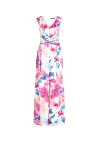 Vera Mont - Jumpsuit, V-Ausschnitt, für Damen - 1843 CREAM/PINK