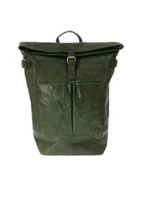 WILD LIFE - Rucksack Büffelleder, für Damen und Herren - dunkelblau